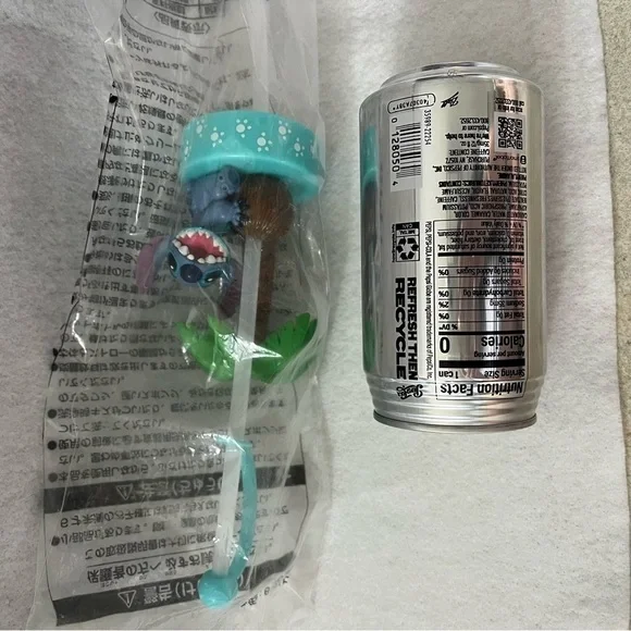 NEW TOKYO DISNEYLAND STITCH Drink STRAW TDR Palm Tree - Picture 6 of 6